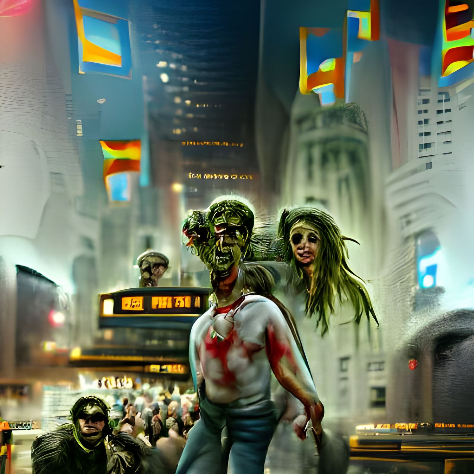 Zombies in New York City