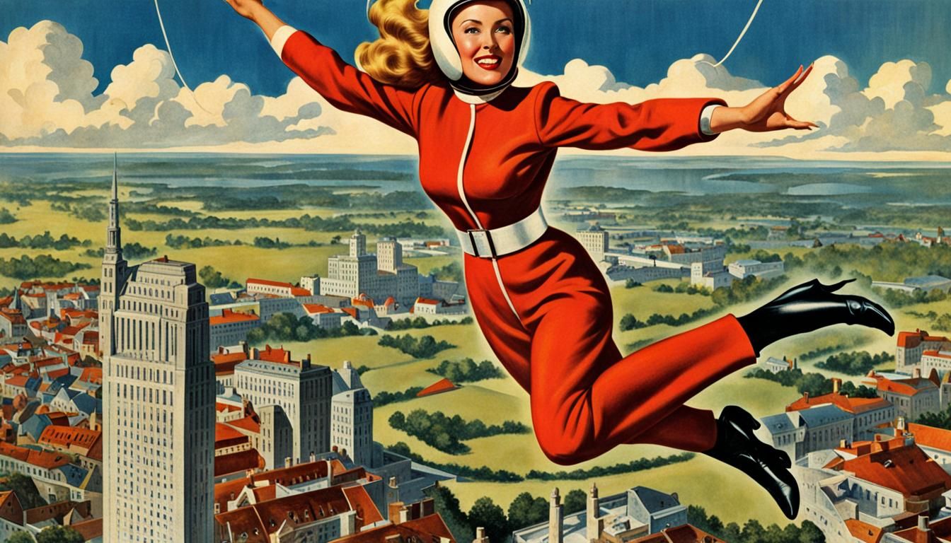 1950’s Print Advertisement for Levitation Belts Part 2
