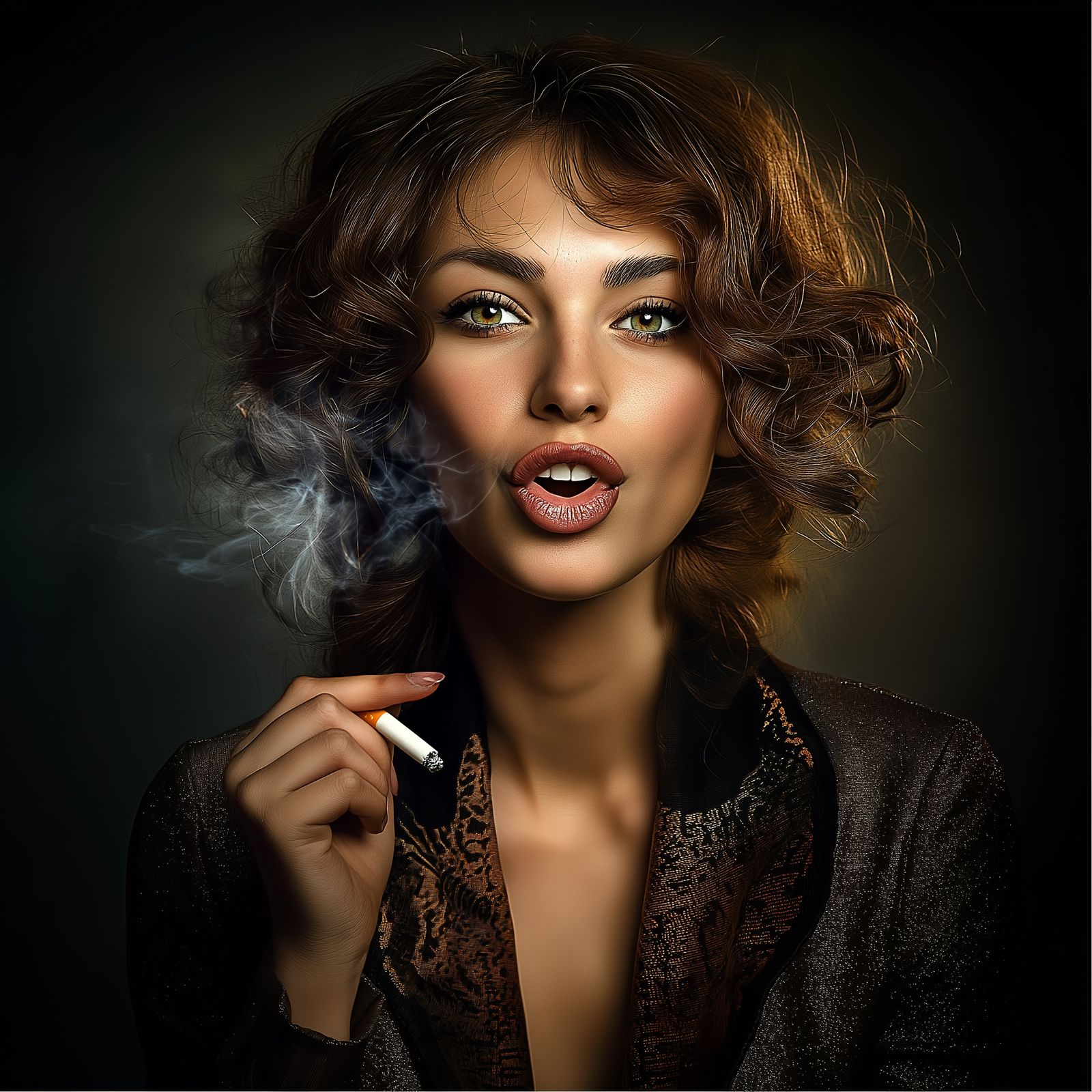 The Pucker-Faced Exhale