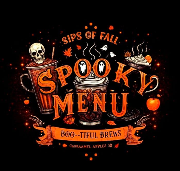"Spooky Café Menu"