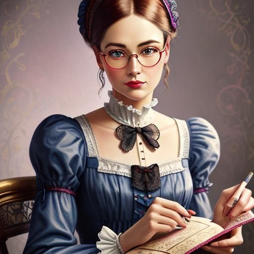 Woman, the letter