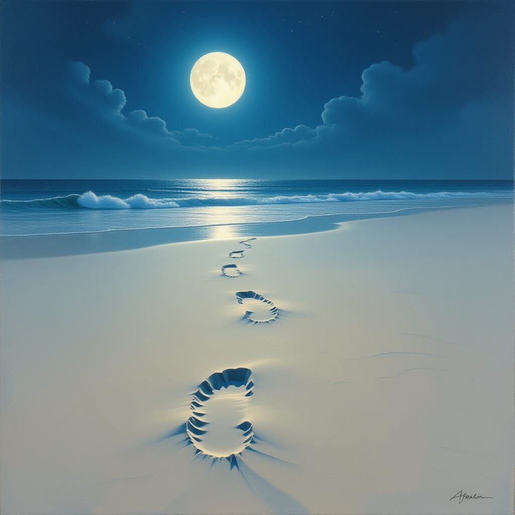 We wanted its footprint to be light enough 
             to escape notice but deep enough to follow. 