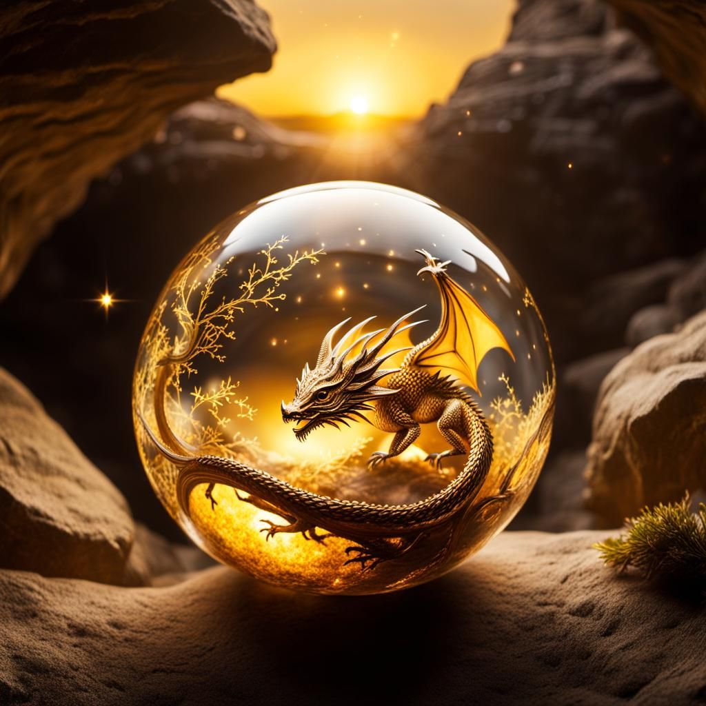 Sunrise of the Dragon  by @Dusty