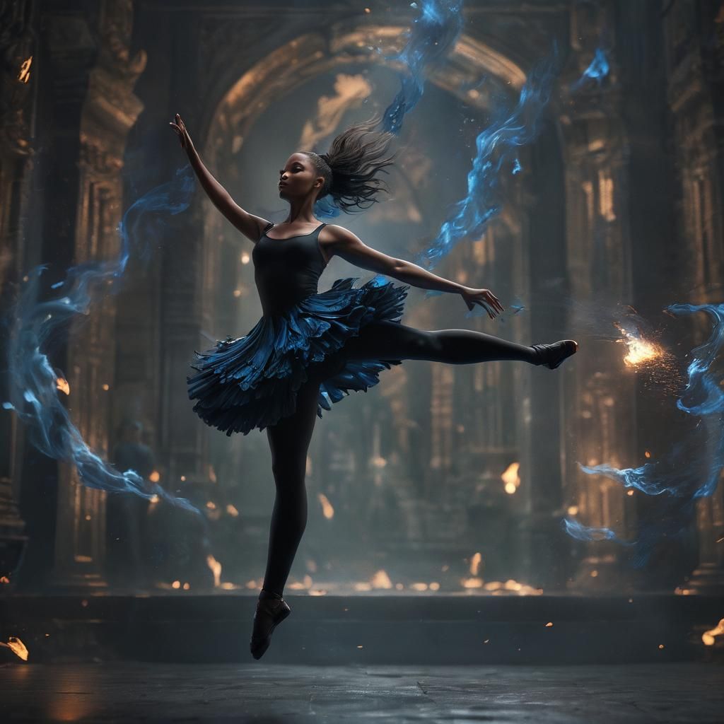 Blue Ballerina