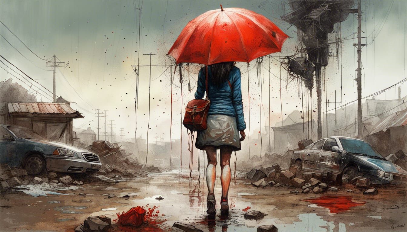 A woman scorned from the betrayal of an ex-boyfriend.