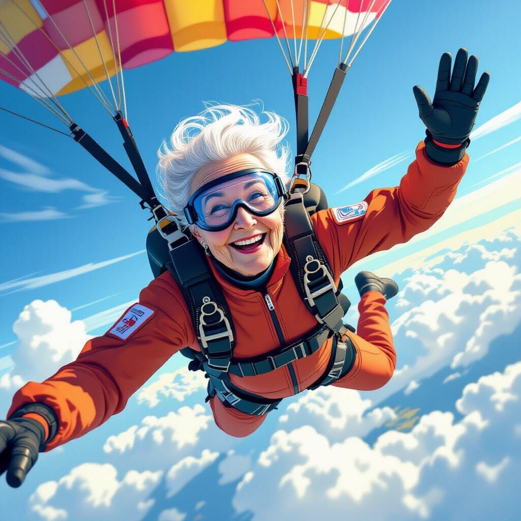 "You GO, Grandma! You've GOT this!"   by @Liz