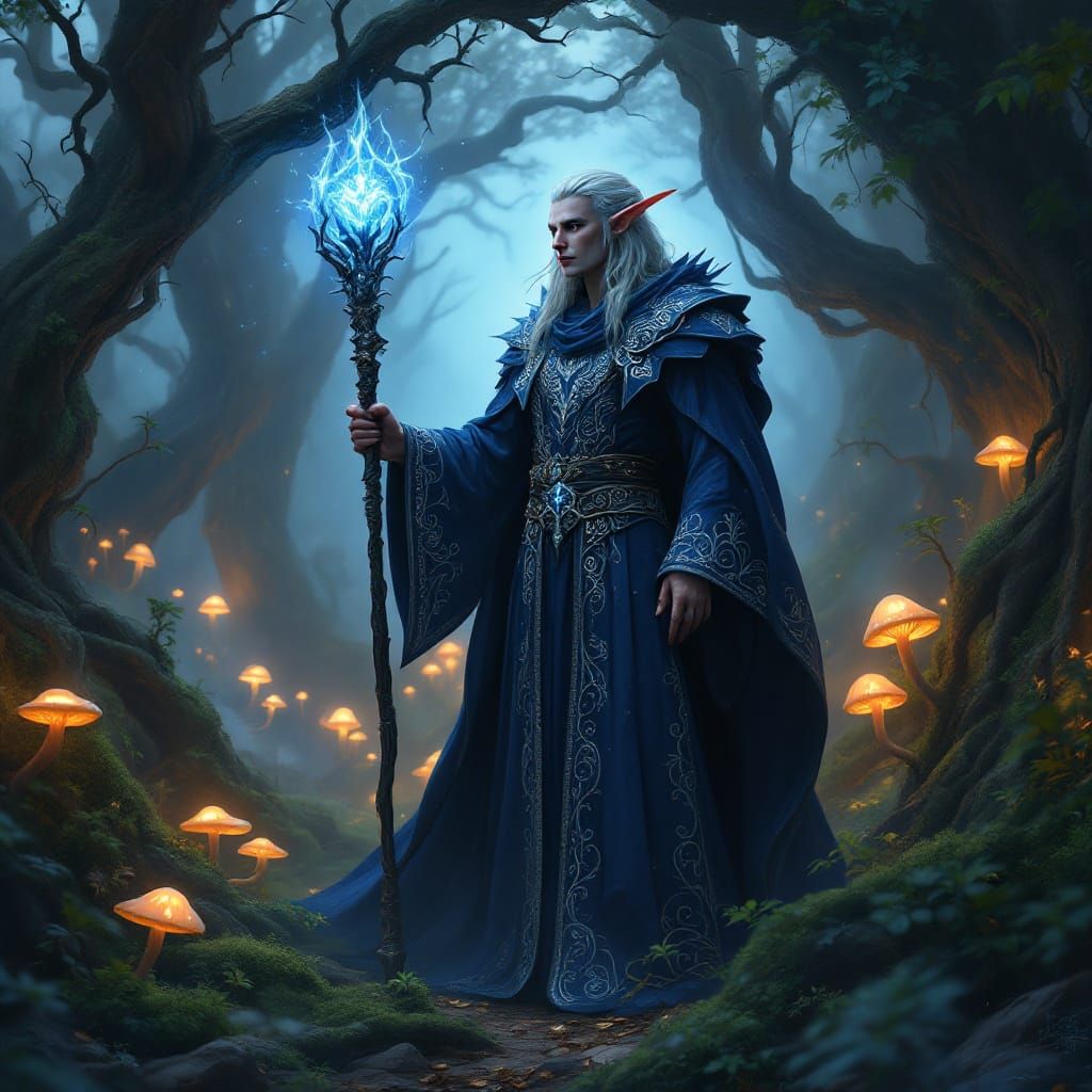Elf mage