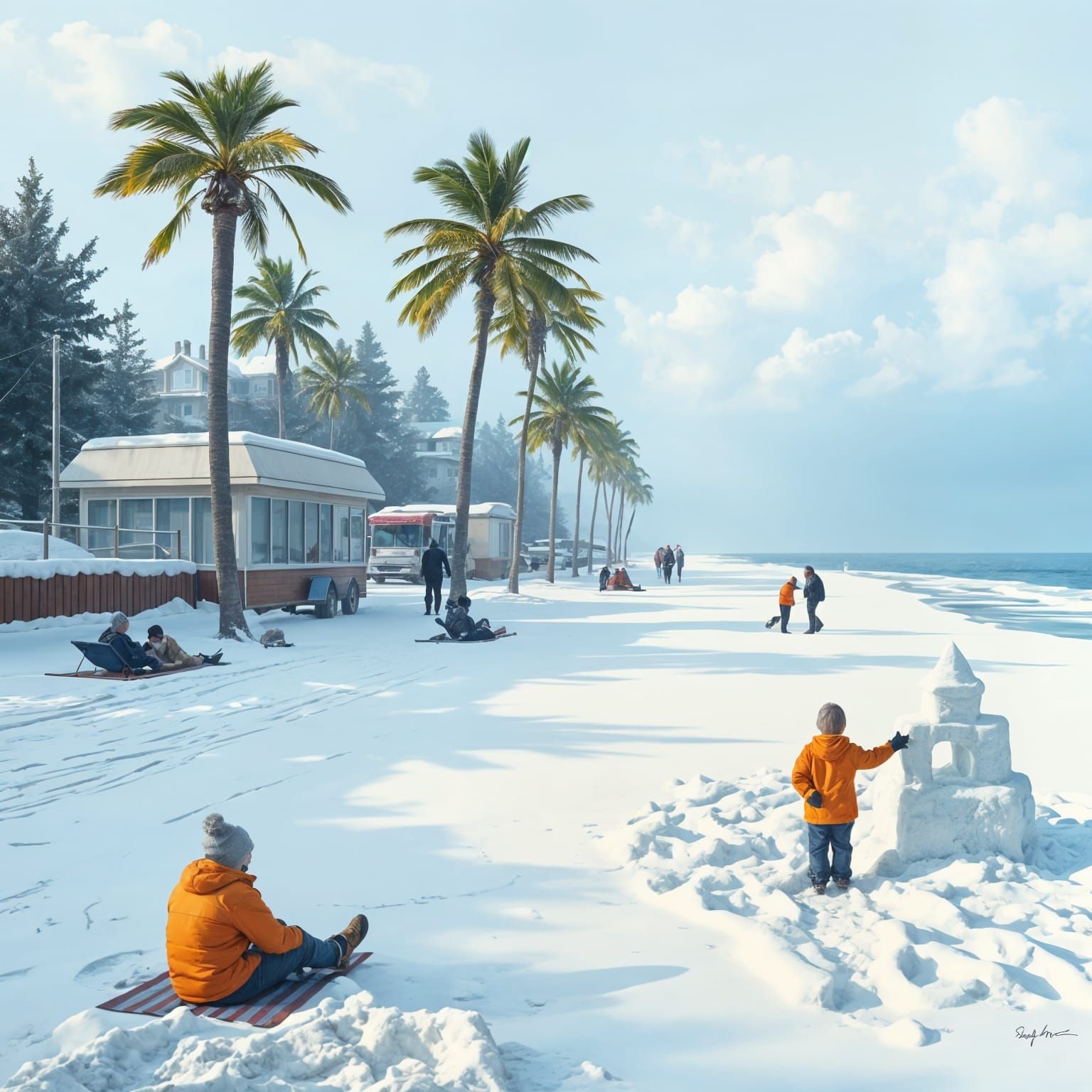 Beach Time All Year Long  by @viisipuu