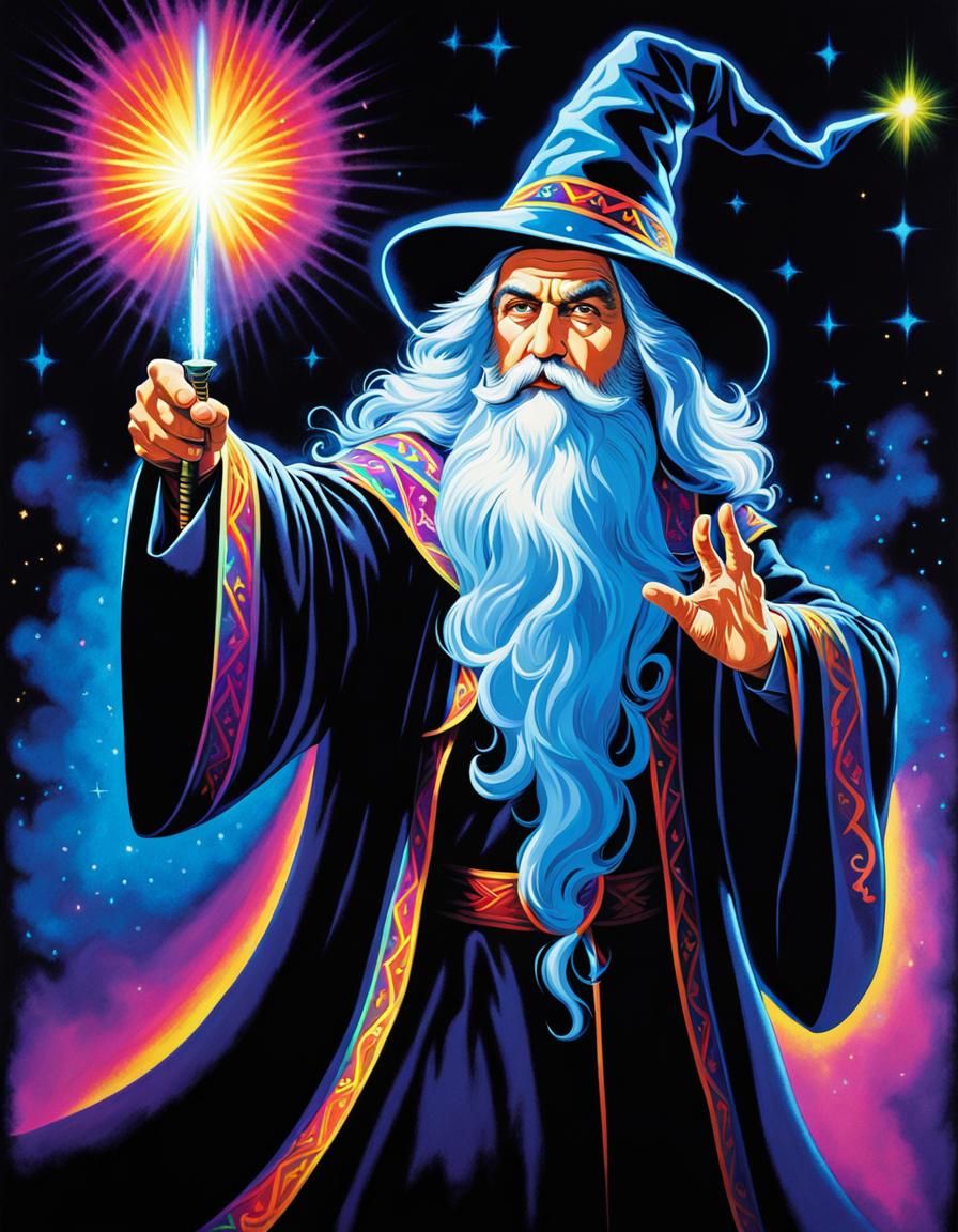 The Black Light Posters of My Youth are Forever Seared into My Minds Eye  by @Cans