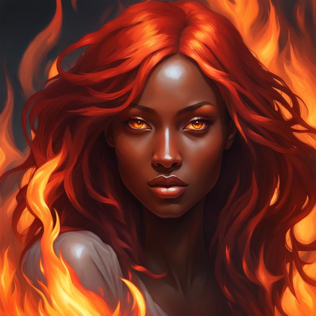 Passionate Flames - AI Generated Artwork - NightCafe Creator