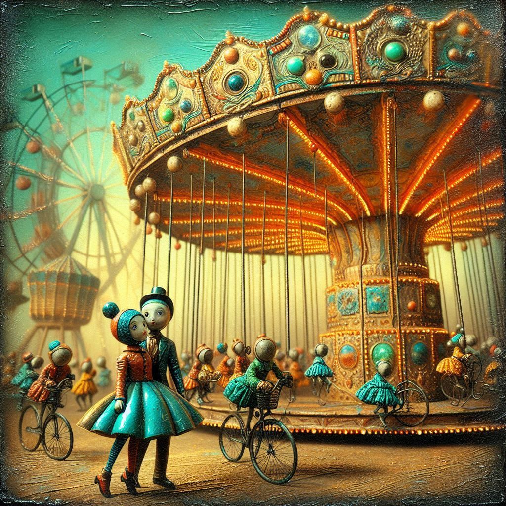 The amusement park you dream of on misty moonlit nights