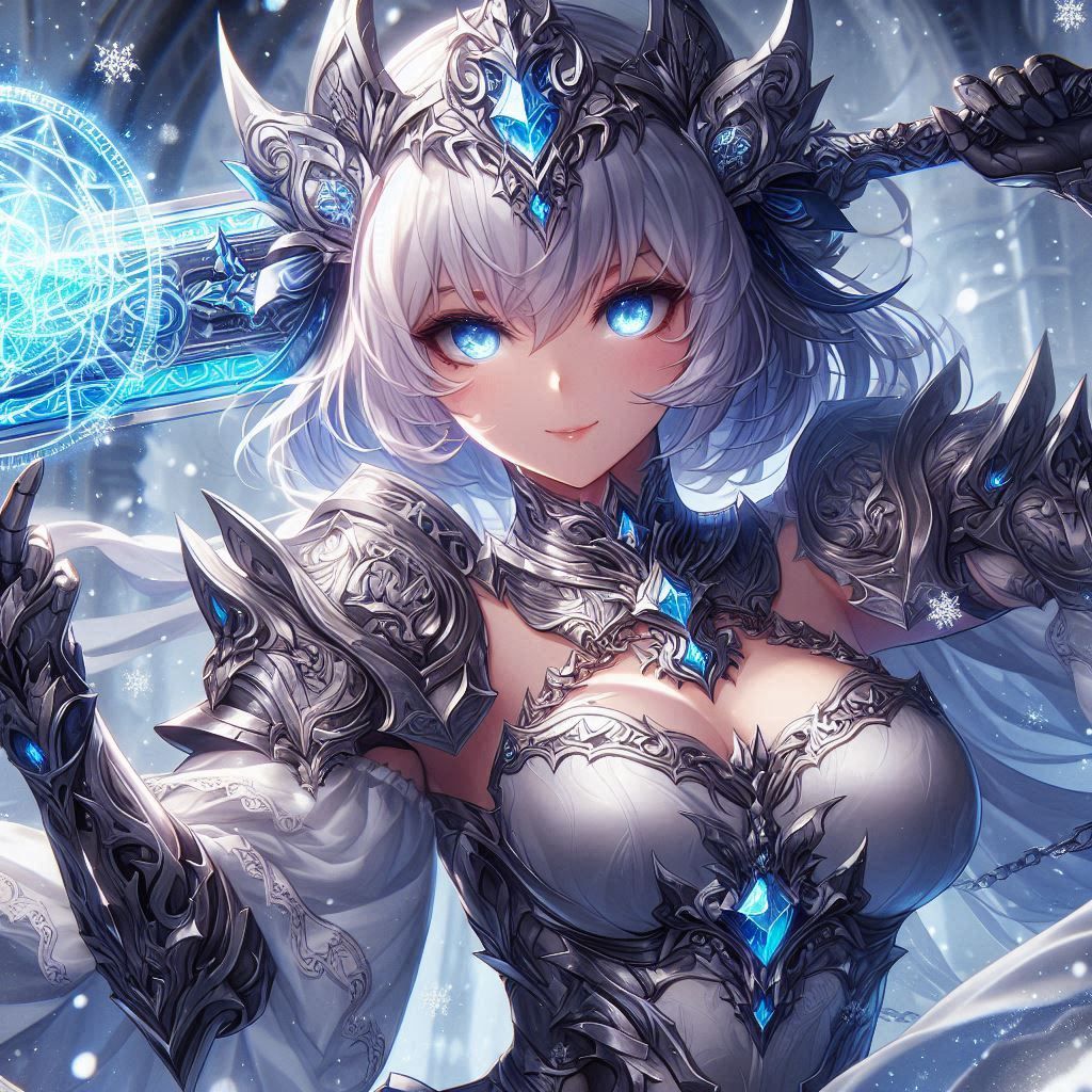 Lady Knight by DALL-E 3 (07)