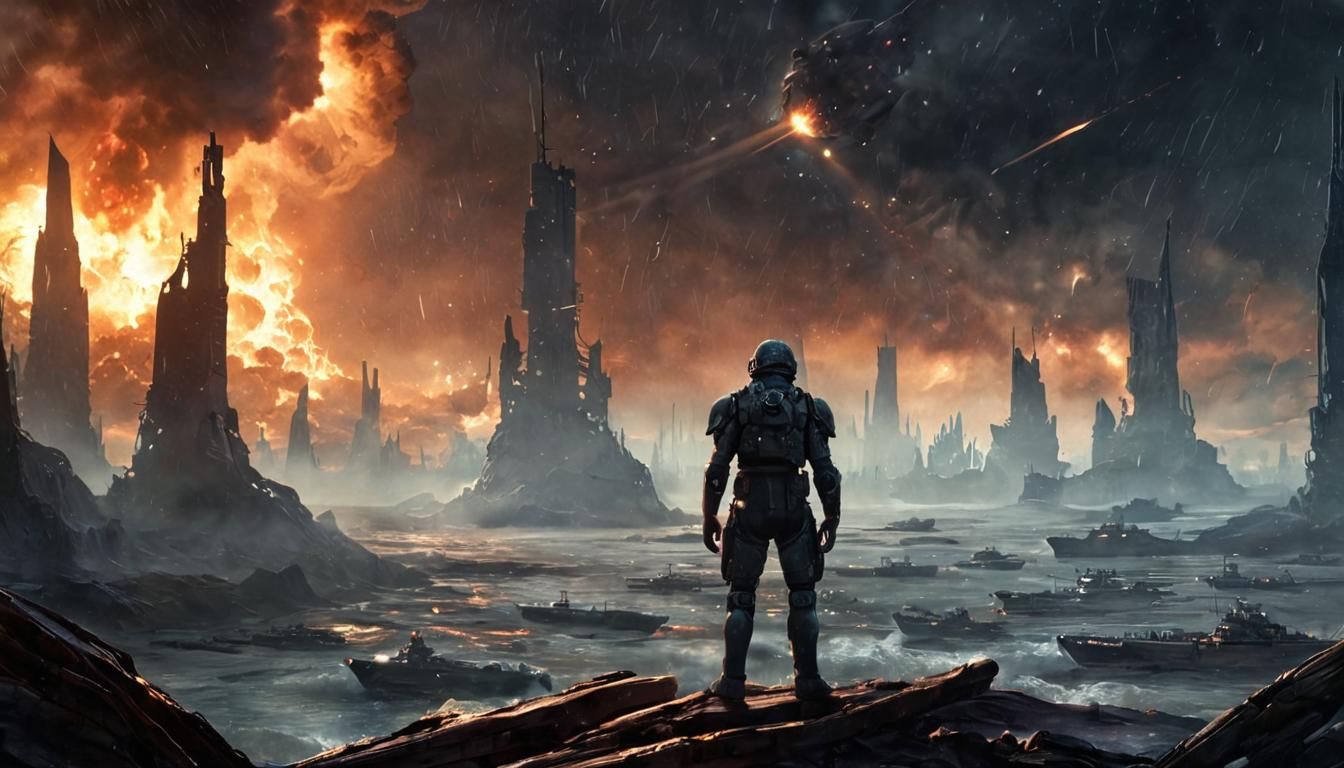 "I've seen things you people wouldn't believe. Attack ships on fire off the shoulder of Orion. I watched C-beams glitter in the dark near t...