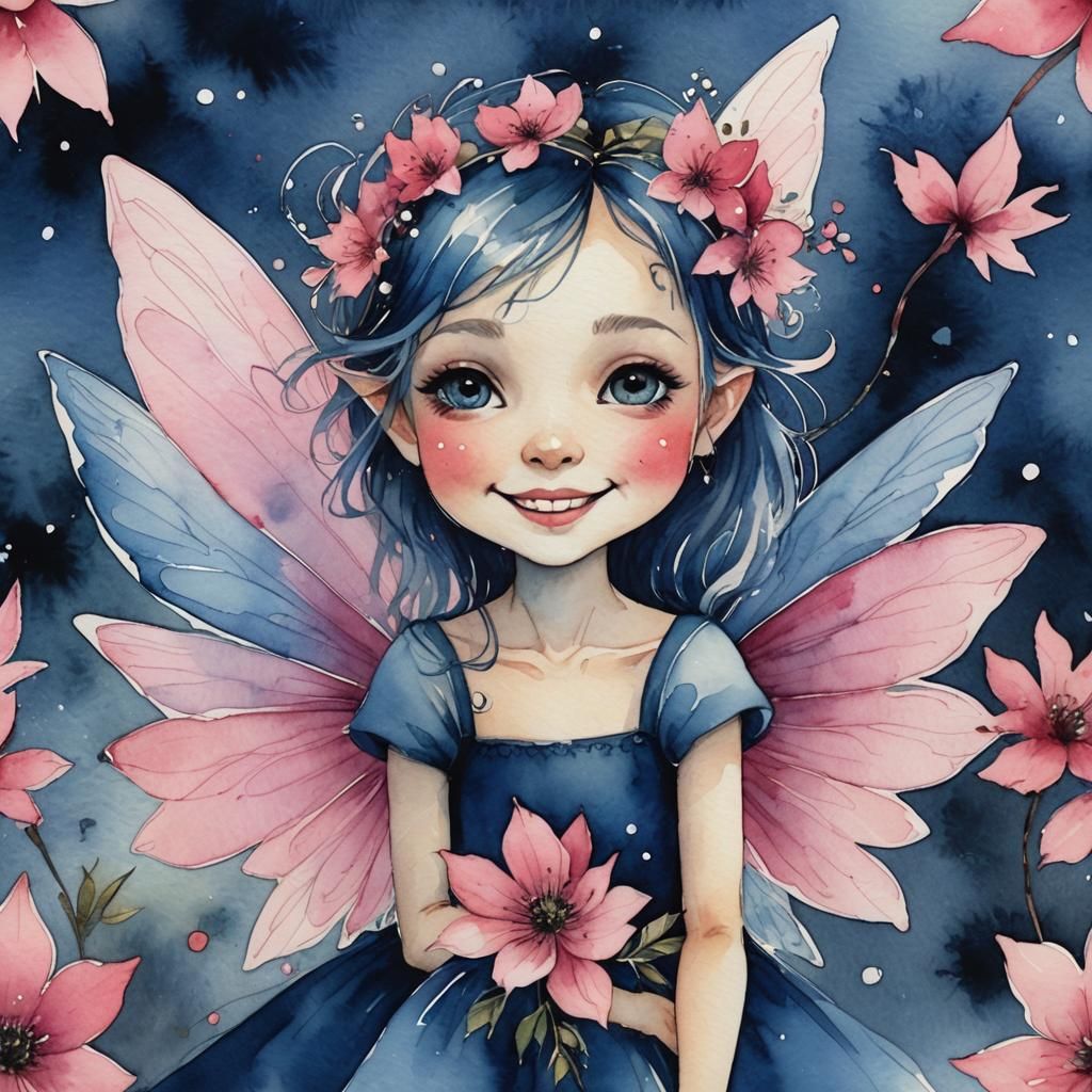 Lulu, the blue fairy