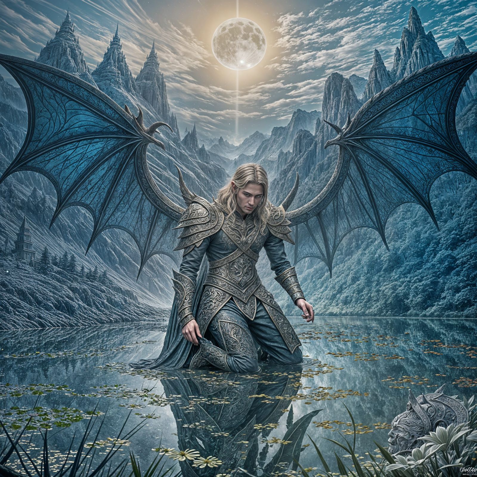 Dragon warrior  by @Ali