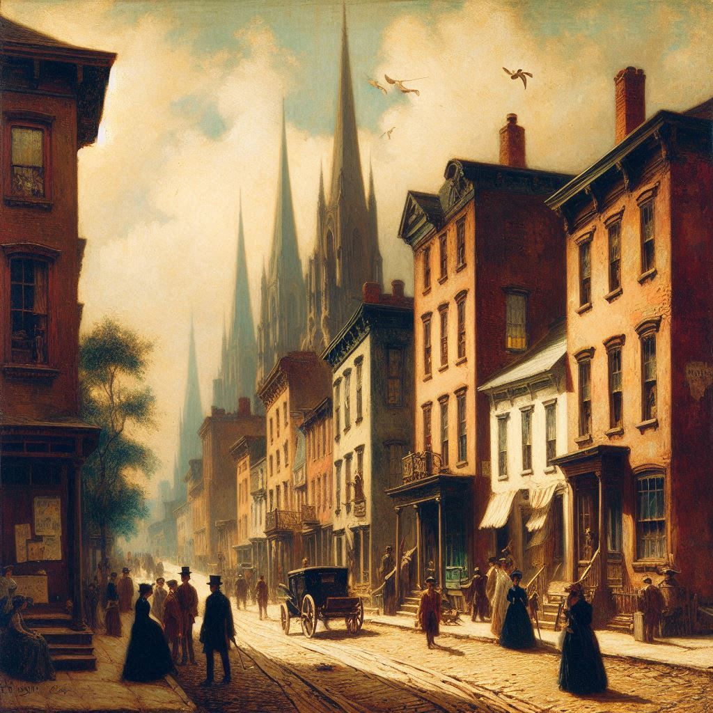 The Ashcan School style