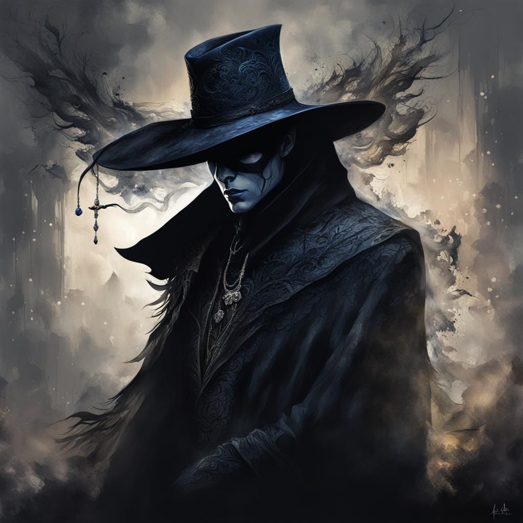 Mysterious figure  by @Mini