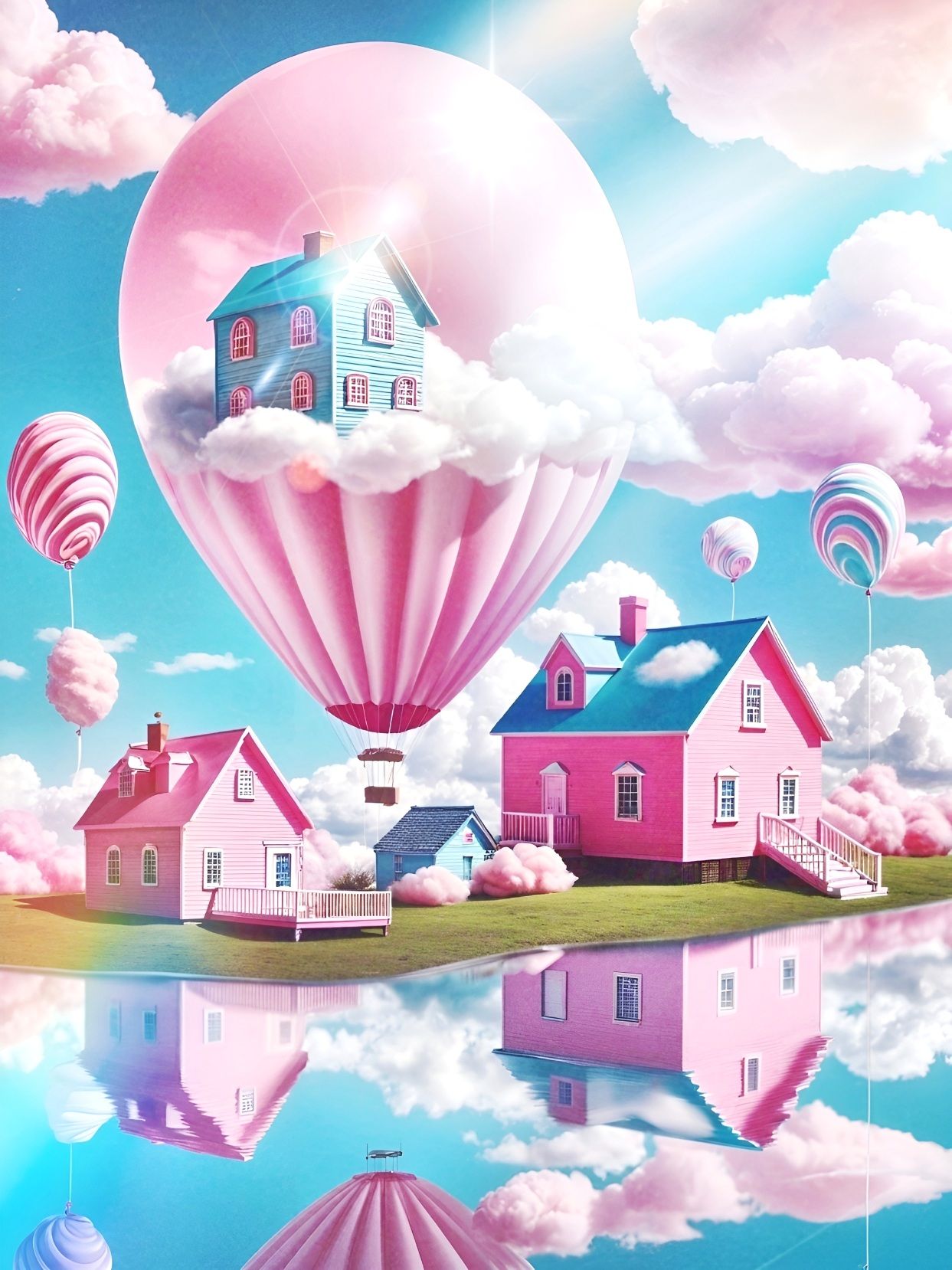 Little Pink Houses