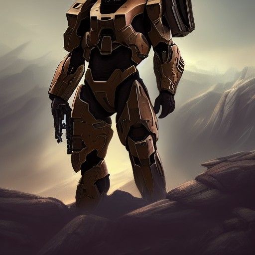 The Halo Soldier(Headless)