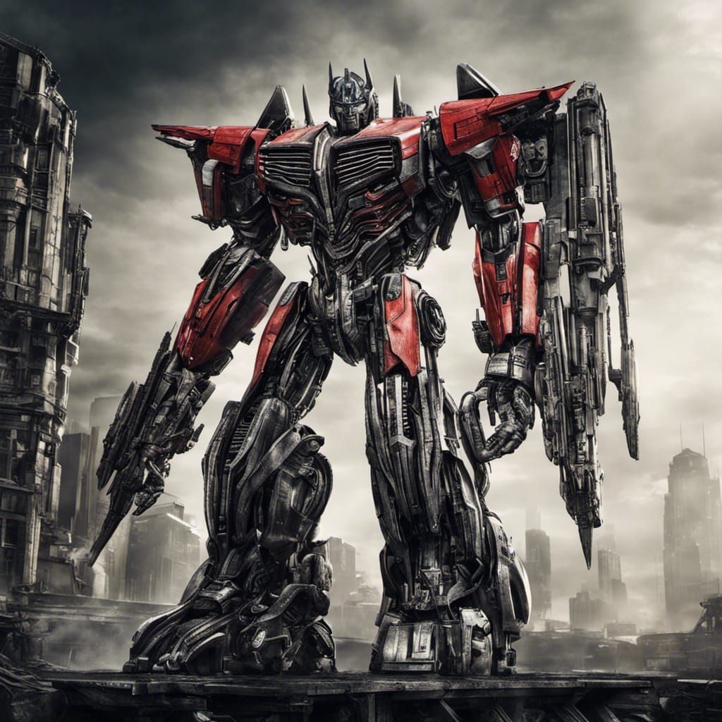 Transformers: The Last Knight': Optimus Prime Wields a Sword