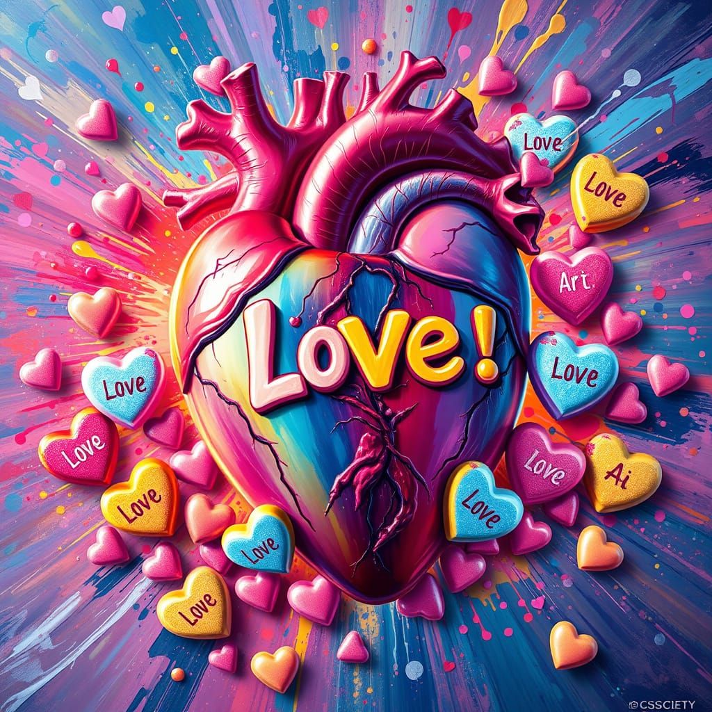 Love, Ai  by @Luna Ghoul