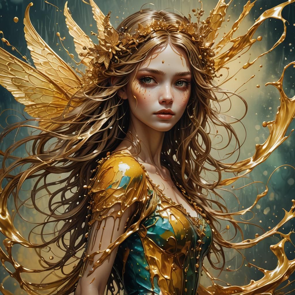 (Lora : Textured Airbrush) A hyperrealistic visually strikin...