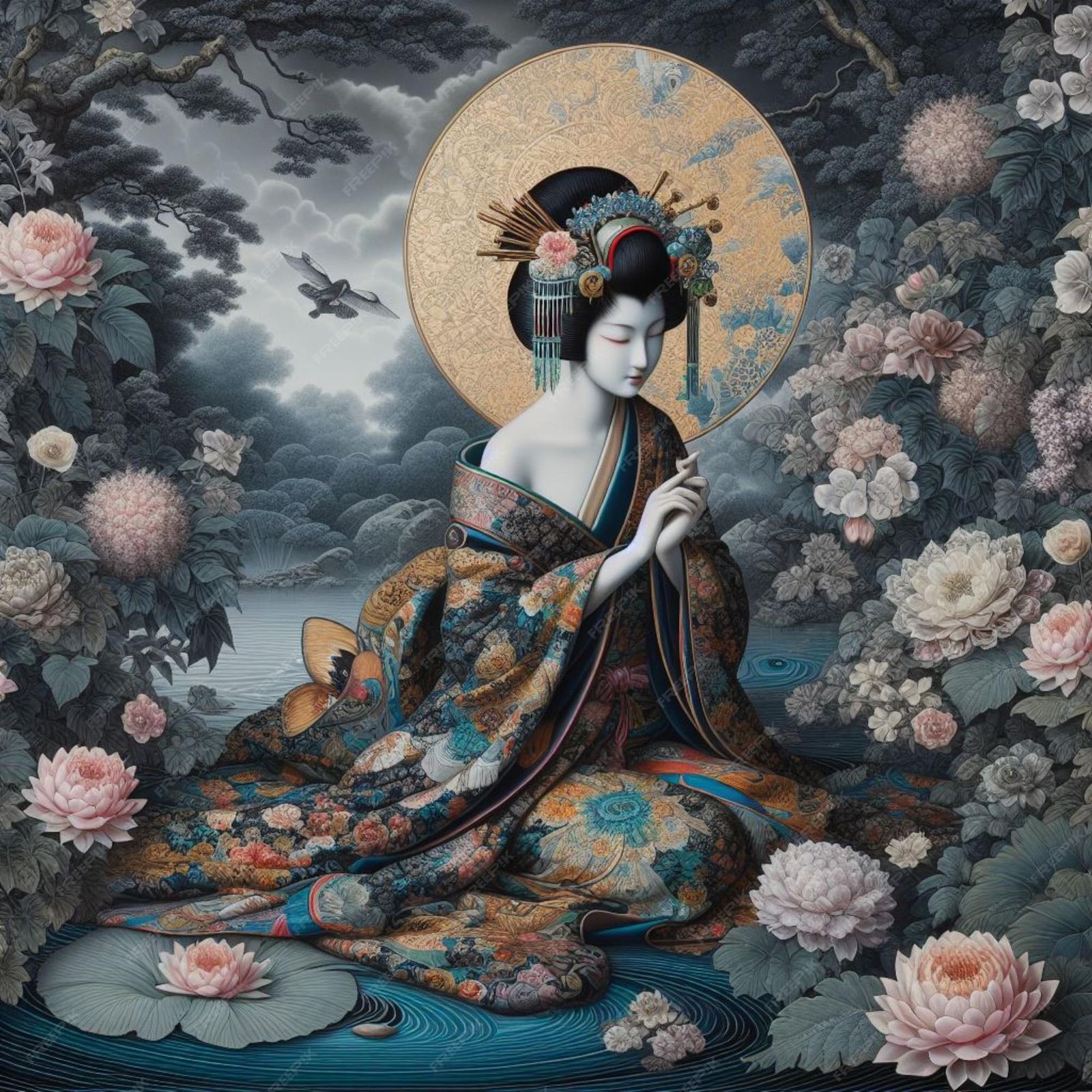 The Geisha at the Lake