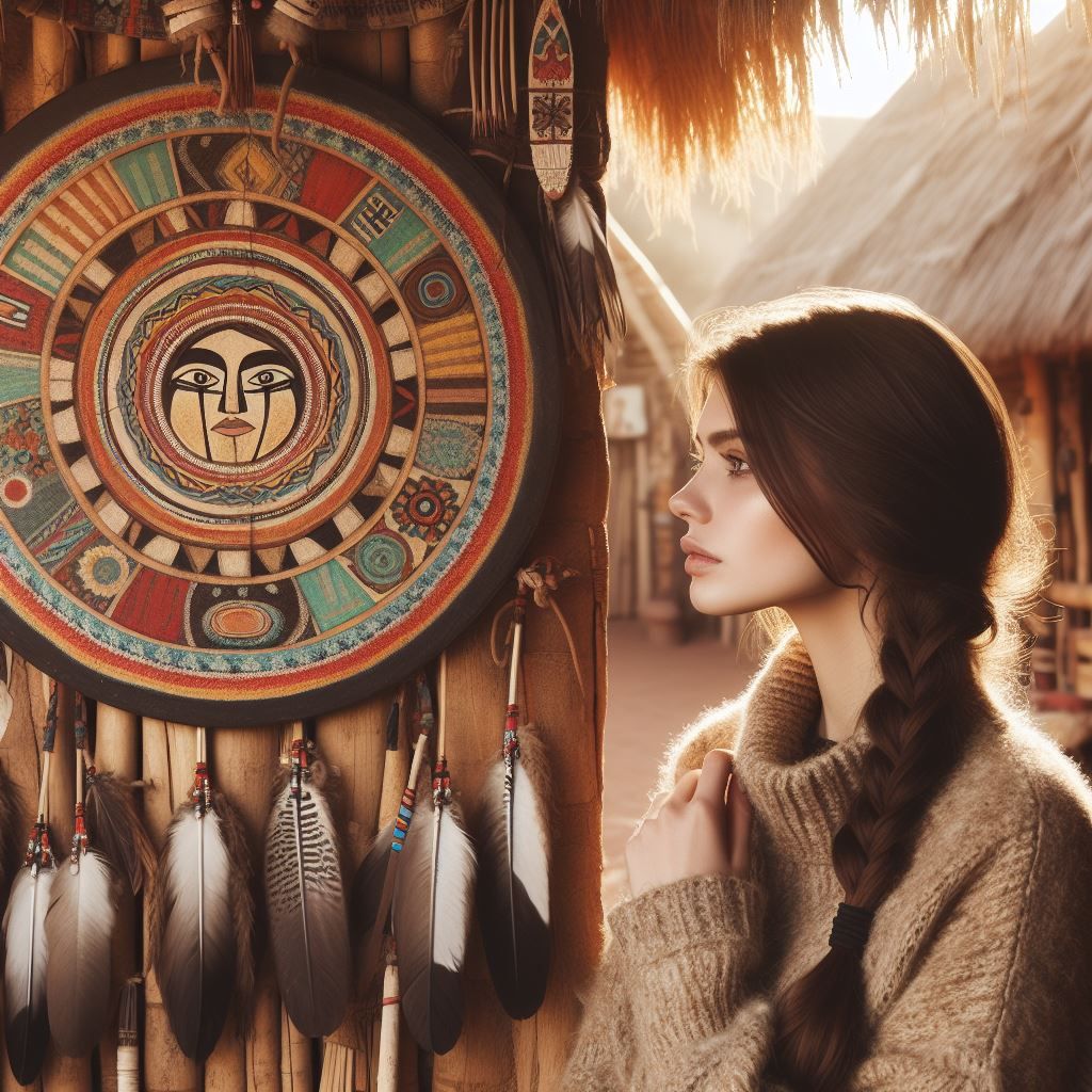 Native American Woman of the Hopi Nation