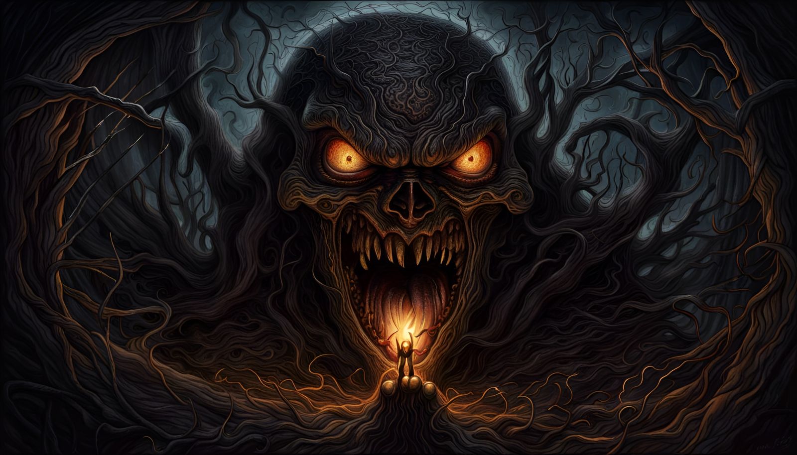 Evil spirit  by @ann shafour