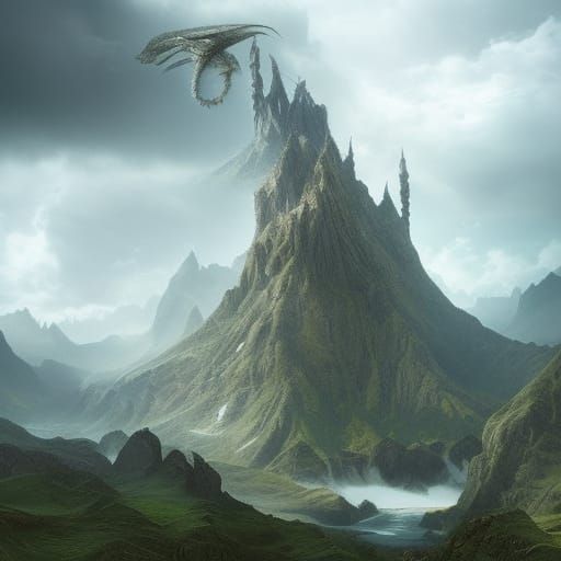 Mythical Creature of gracious mountains