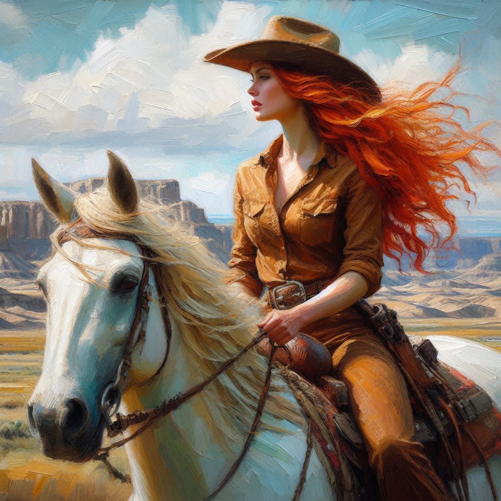 Fire Hair 'The Edge of the Badlands'