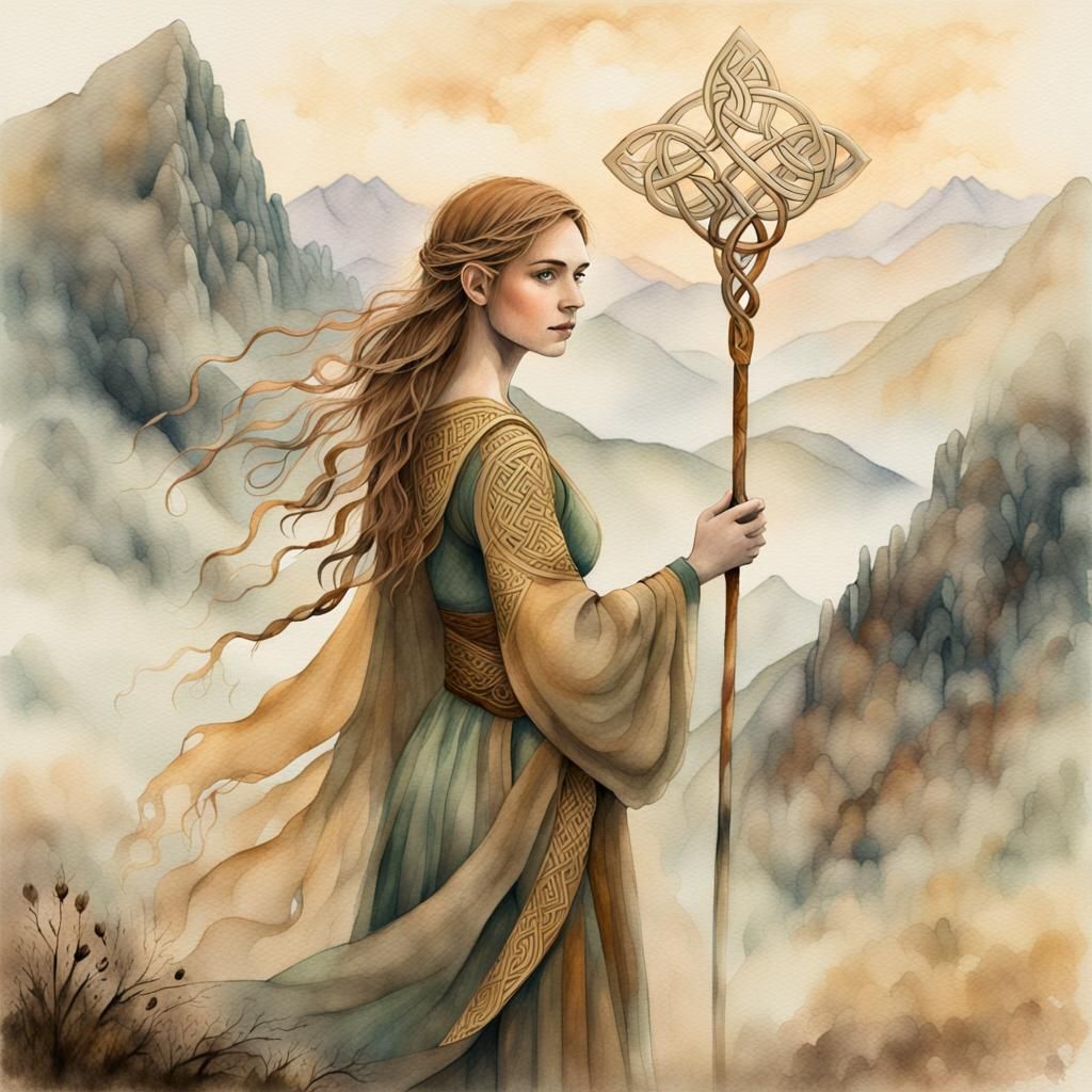 Angharad Golden-Hand  by @JOHNGALTX