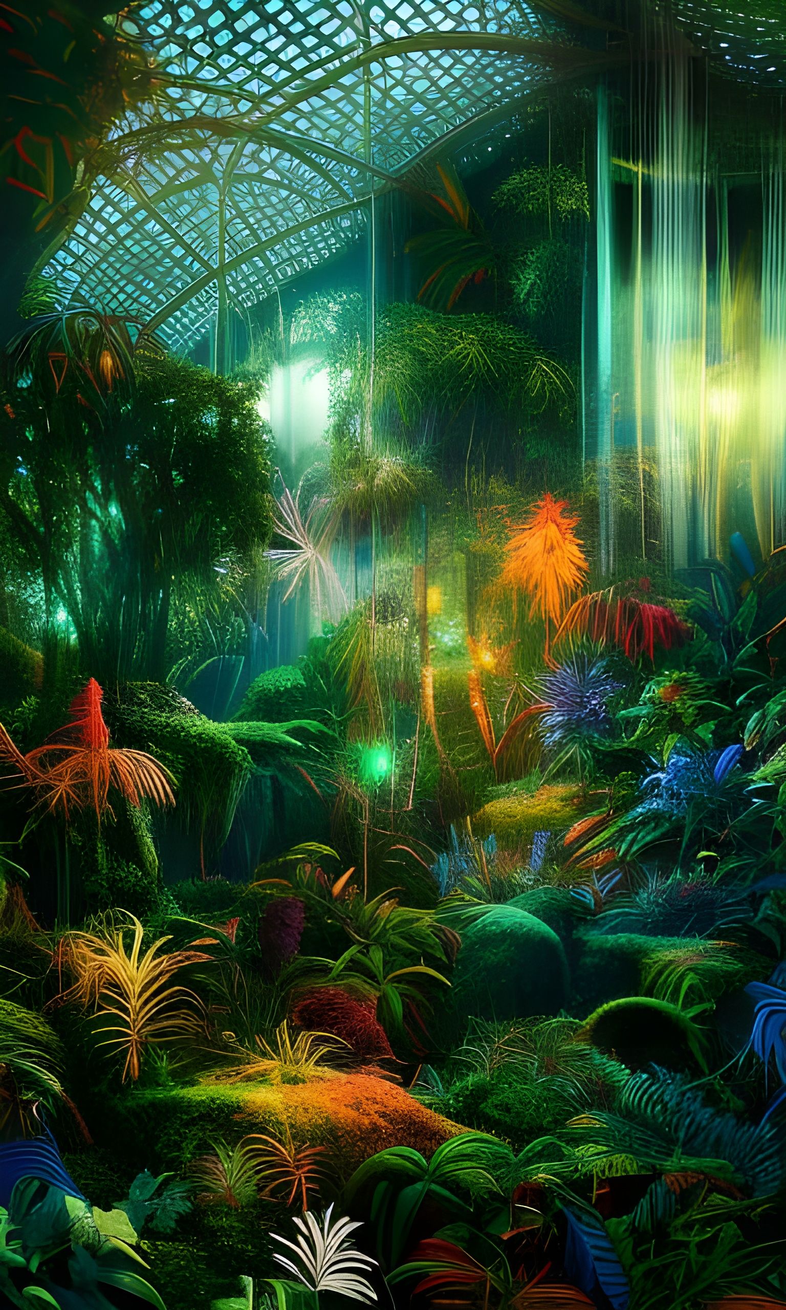 Overgrown botanical garden  by @Beatitjuice