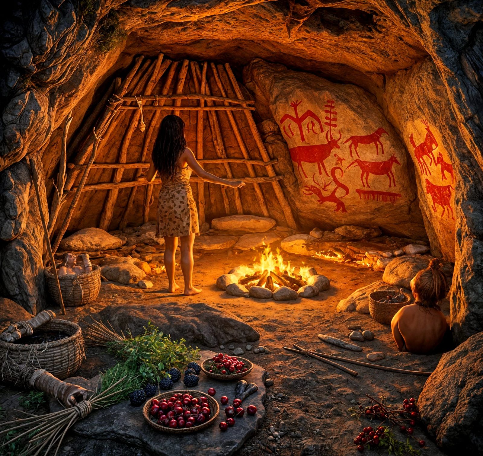 Interiors : Early Cave Style