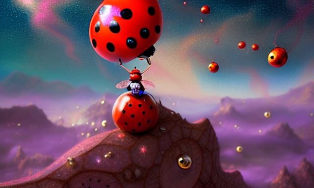 A fairy tale about the ladybugs creation