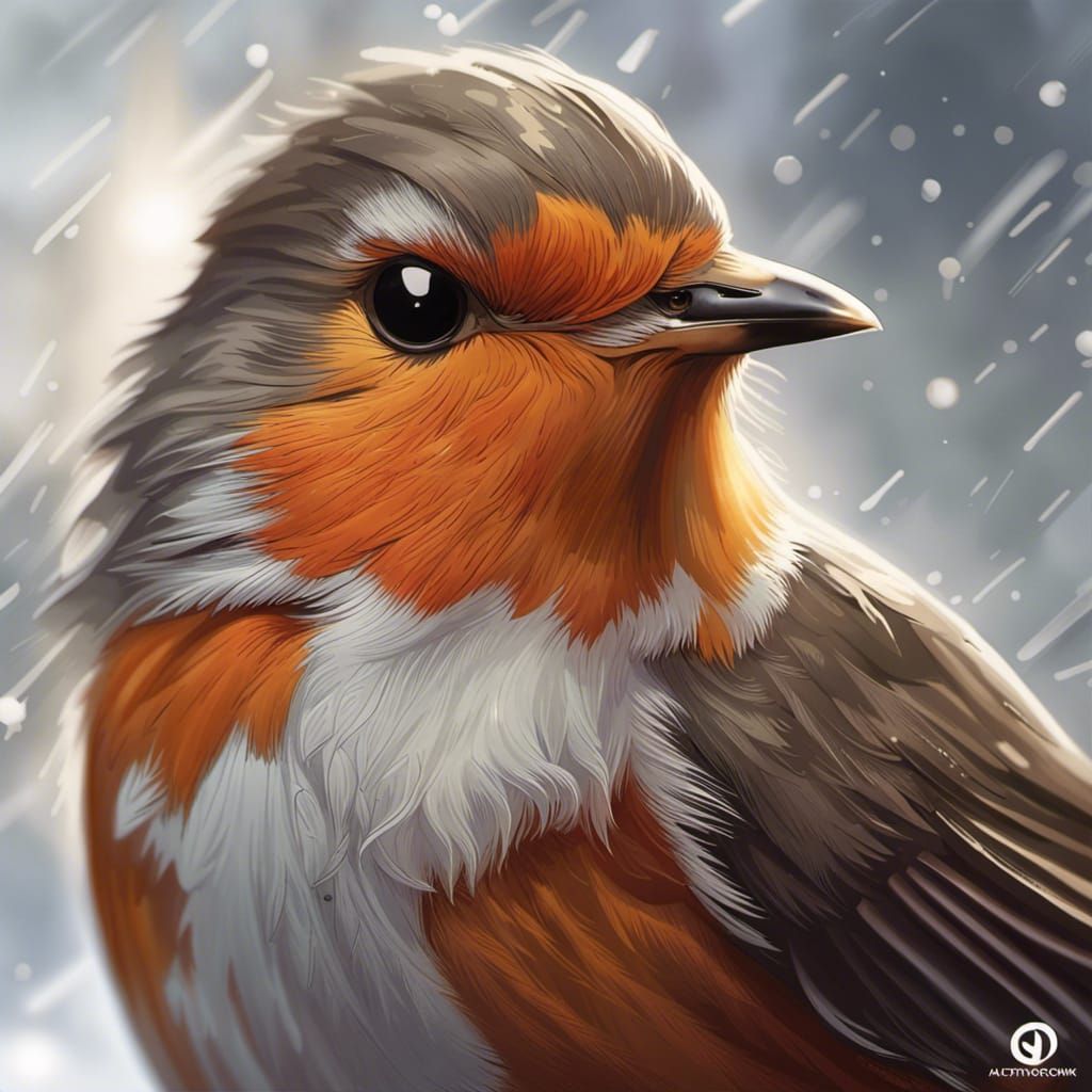 Robin   by @arbybuckle