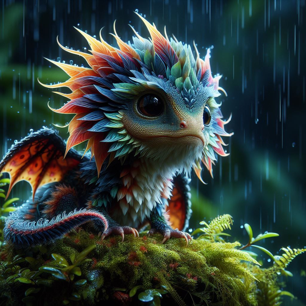 Baby Rainforest Dragon
