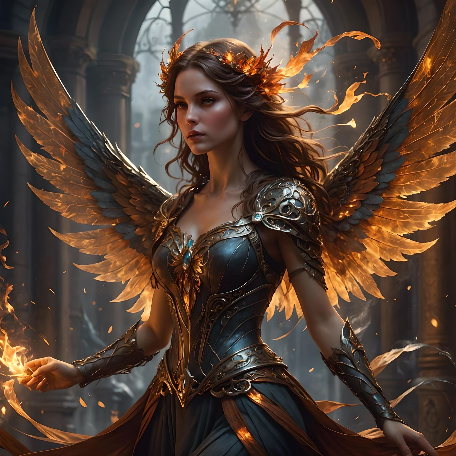 Faerie Fire - AI Generated Artwork - NightCafe Creator