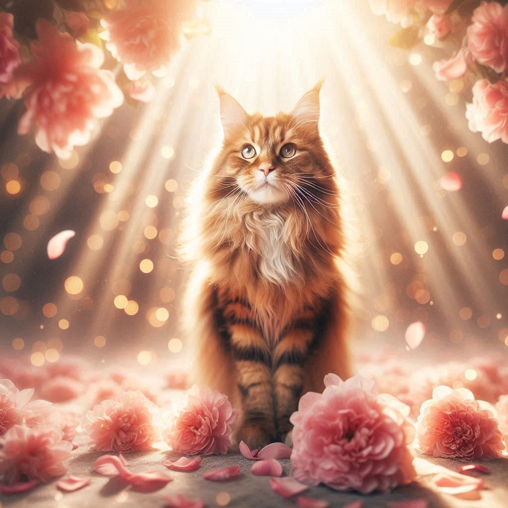 "Cats have an uncanny ability to chase away the darkness and...