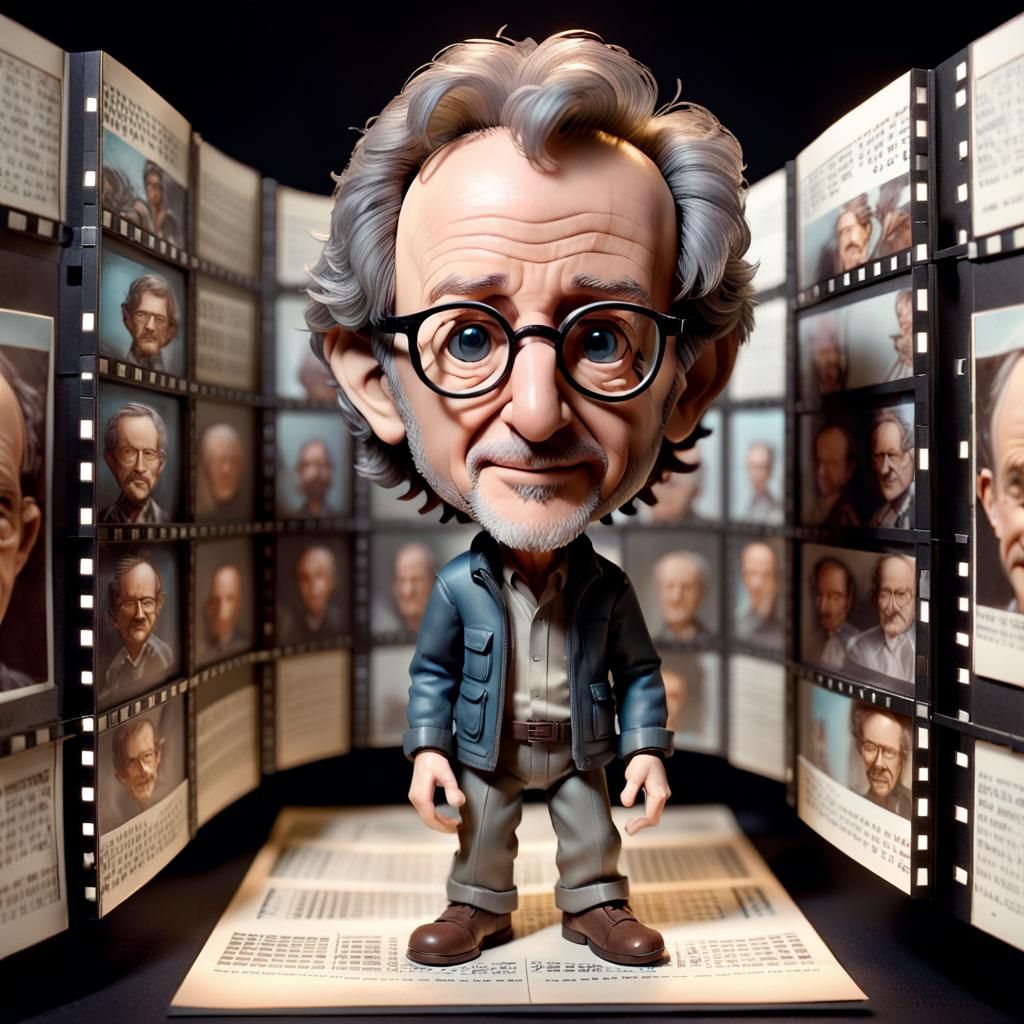 bobblehead Steven Spielberg  by @Wolfie
