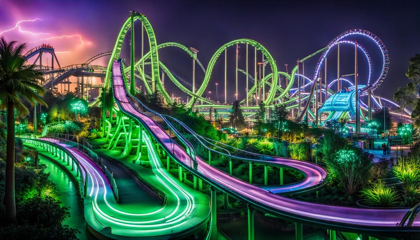 futuristic theme park called NexusX Experience  by @Dana