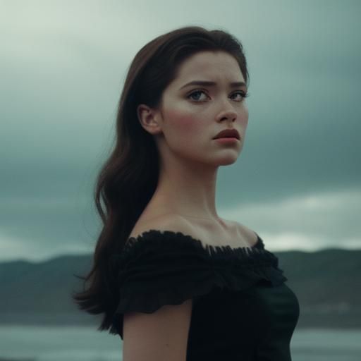 la plus belle femme du monde Cinematic film still, shot on v...