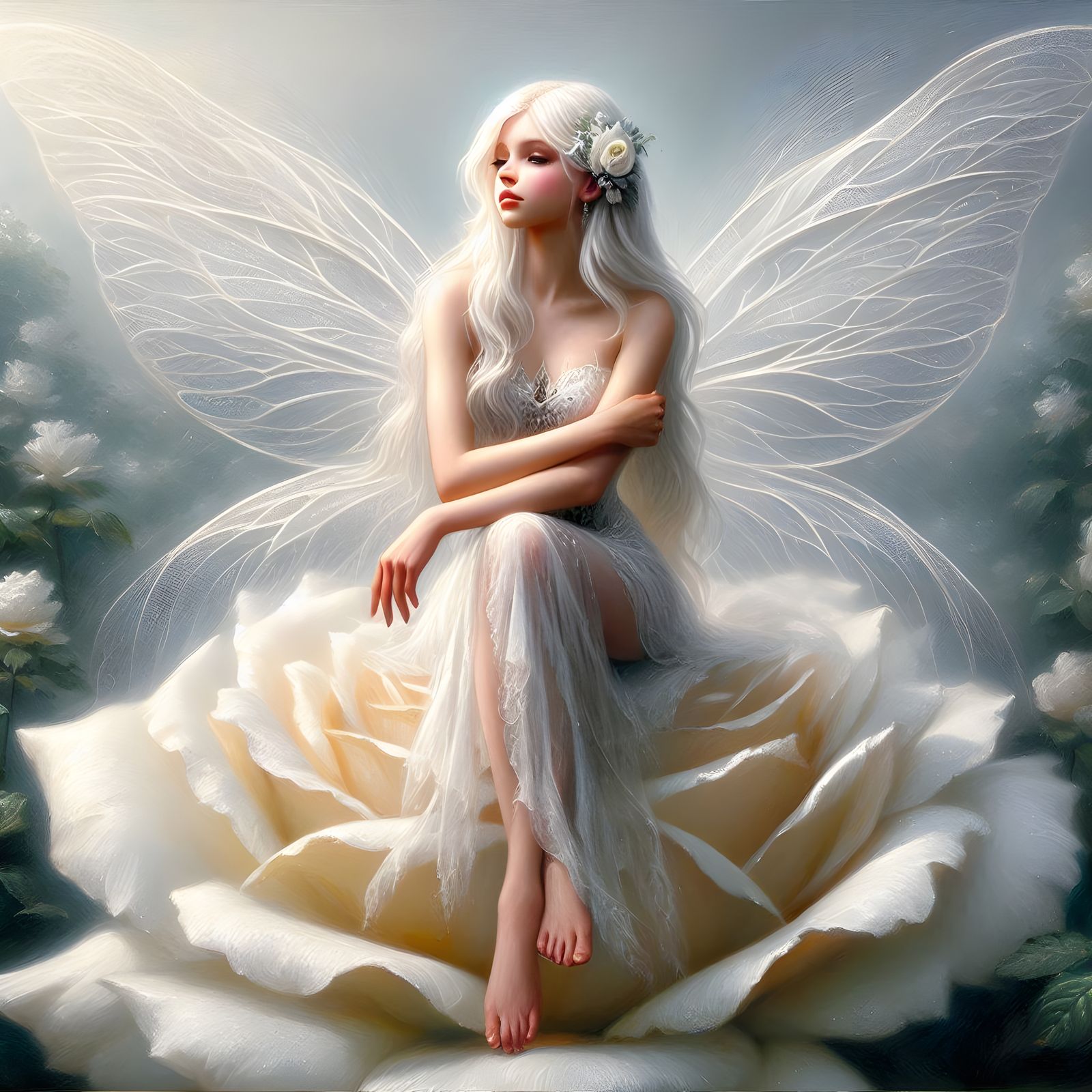 White Rose Fairy #4