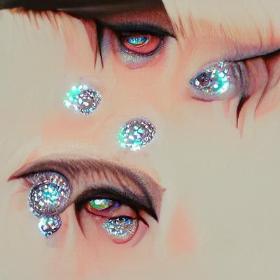 rhinestone eyes