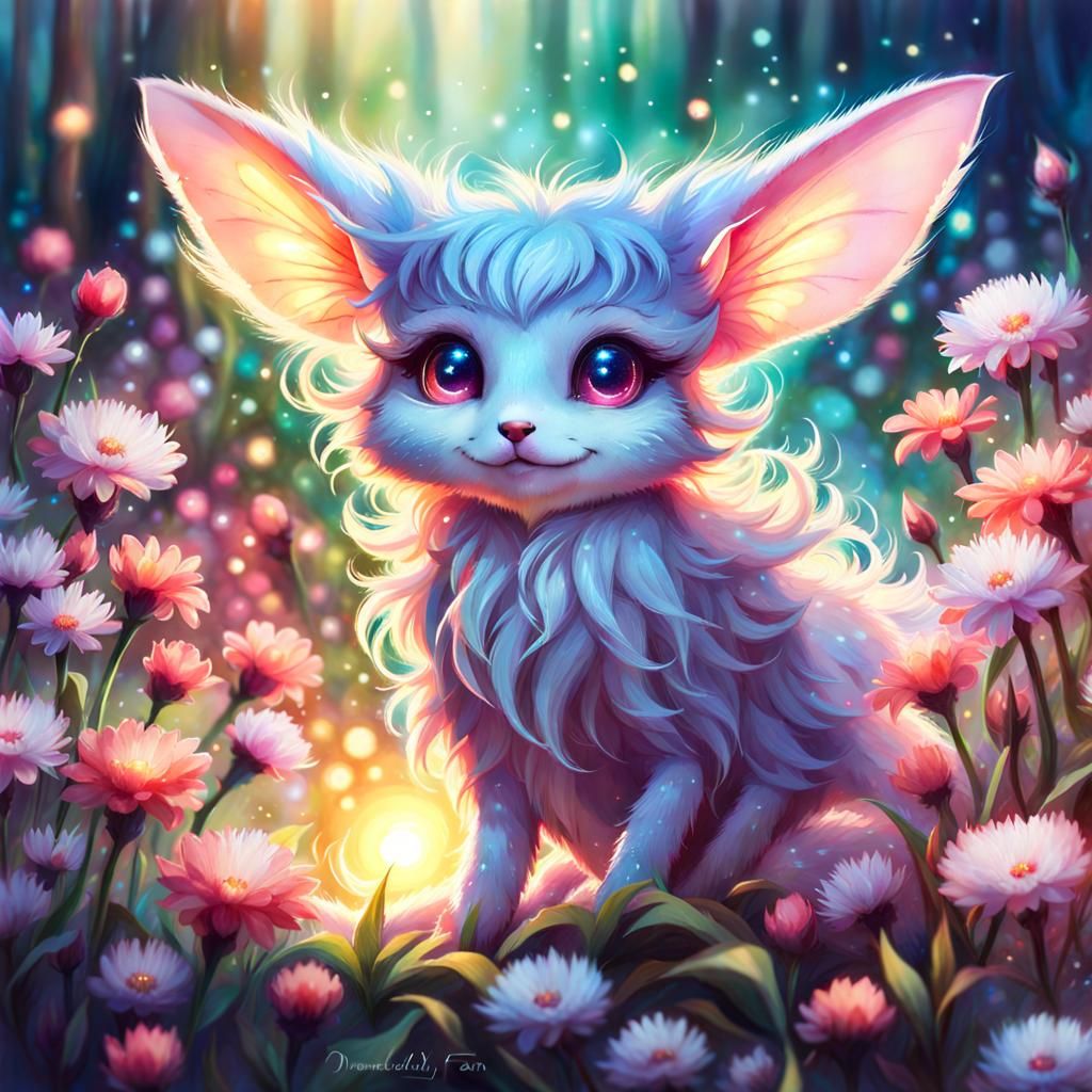 Adorable Fae Creature - AI Generated Artwork - NightCafe Creator