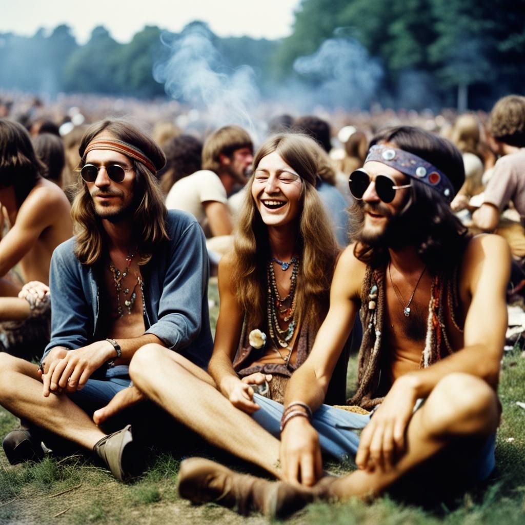 Woodstock Vibes. - AI Generated Artwork - NightCafe Creator