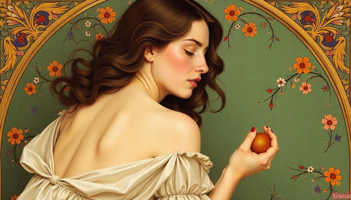 Alphonse Mucha Style