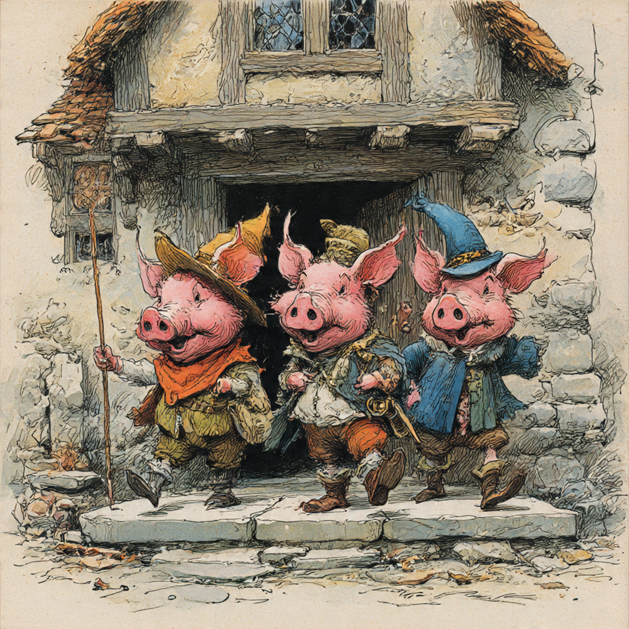 3 little pigs #3