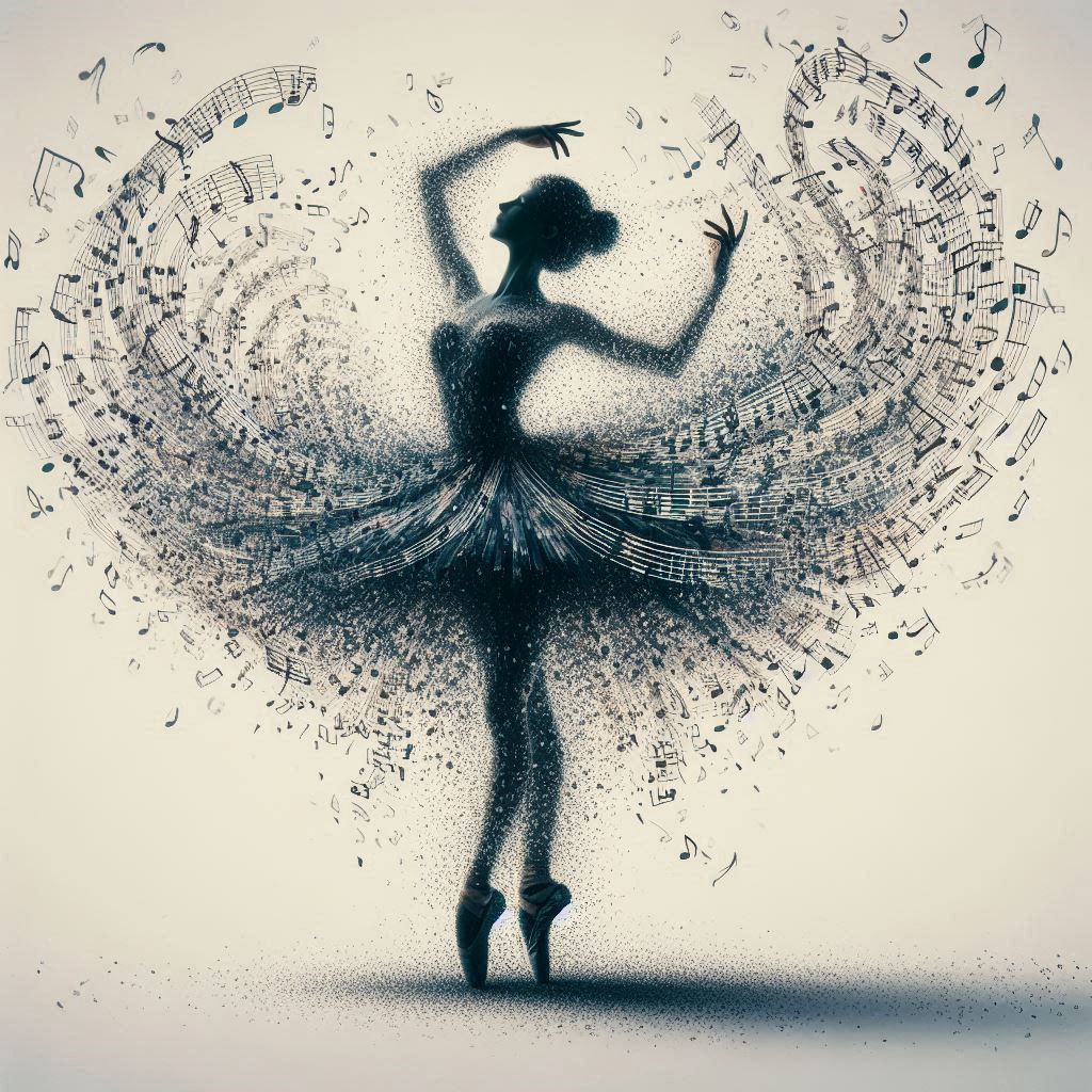 double exposure beautiful fantasy DALL-E 3 portrait landscap...