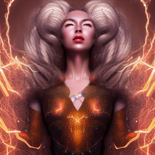 Eletricity runs in her veins